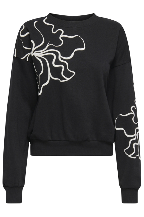 Only onlodessa l/s o-neck box ub swt